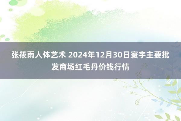 张筱雨人体艺术 2024年12月30日寰宇主要批发商场红毛丹价钱行情