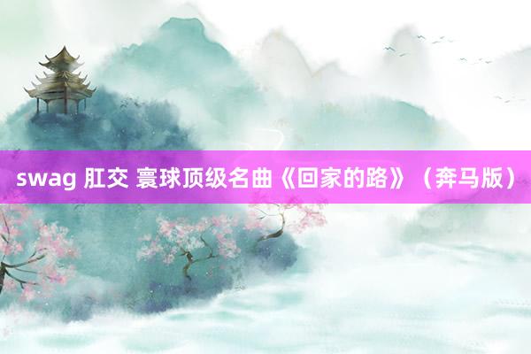 swag 肛交 寰球顶级名曲《回家的路》（奔马版）